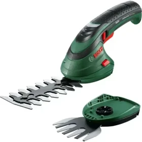 BOSCH Isio / Aku nožnice na trávu a kríky / 18V / 1.5Ah / Záber 120 mm (0600833108)