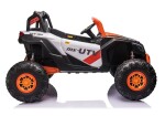 Mamido Elektrické autíčko Buggy UTV-MX 24V 4x4 oranžové