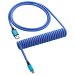 CableMod Classic Coiled Keyboard Cable USB-C - USB-A 1.5m Galaxy Blue / Kábel pre klávesnicu (CM-CKCA-CLB-ILB150ILB-R)