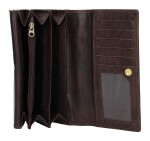 Dámska kožená peňaženka Lagen V62 Dark brown