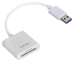 Unitek Y-9321 biela / Čítačka pamäťových kariet / USB 3.0 / SD microSD / 2 sloty (Y-9321)