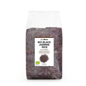BIO Jazmínová čierna ryža (nelúpaná) - GymBeam (500 g) (107332-1-500g)