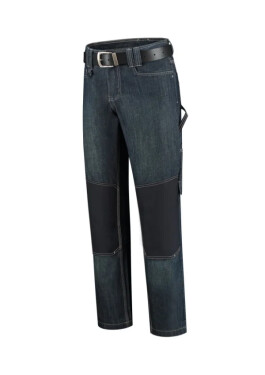 Pracovné džínsy Pracovné džínsy unisex denim modré 33/32