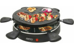 Camry CR 6606 čierna / elektrický raclette grill / 1200 W / 6 panvíc / nepriľnavý povrch (CR 6606)