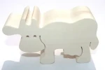 Fauna Drevené zvieratko krava