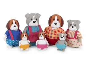 Li'l Woodzeez Rodina psíkov veľká Digglesby