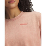 Tričko Under Armour HWT WASH SS Tee Canyon Pink/ Canyon Pink XL