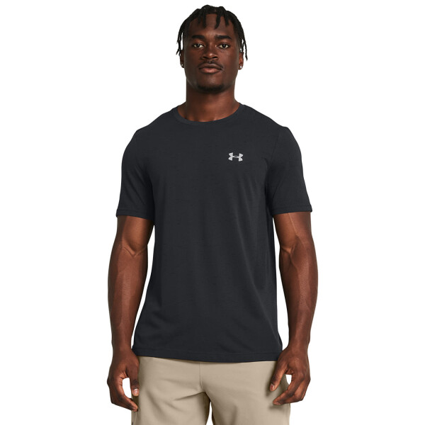 Tričko Under Armour Vanish Seamless SS Tee Black/ Mod Gray M