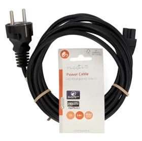 Nedis Napájací kábel Schuko - IEC-320-C5 čierna / Napájací kábel / trojlístok / 10 A / 3 m (CEGL10130BK30)