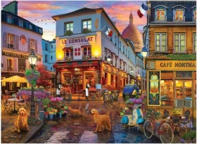 ANATOLIAN Puzzle Kaviareň Montmartre