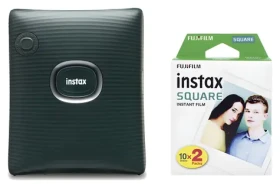 Fujifilm Instax Square Link Midnight Green + film / Fototlačiareň