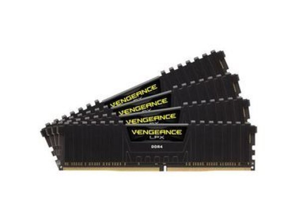 Corsair Vengeance LPX 32GB (4x8GB) 2666MHz / DDR4 / CL16 / 1.2V / Čierna (CMK32GX4M4A2666C16)