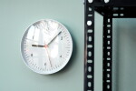 HAY Nástenné hodiny White Ø 26,5 cm