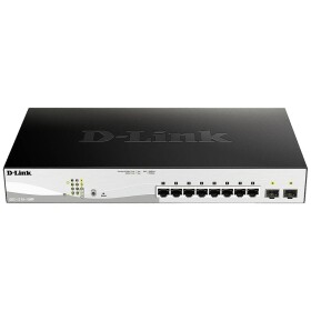 D-Link DGS-1210-10MP/E sieťový switch RJ45 / SFP 8 + 2 porty 20 GBit/s funkcia PoE; DGS-1210-10MP/E