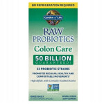 GARDEN OF LIFE Raw probiotiká starostlivosť o hrubé črevo 50 miliárd CFU 33 kmeňov 30 kapsúl