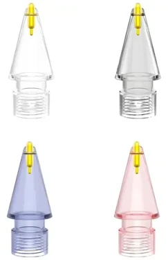 4smarts Lucid transparentný / Hroty pre Apple Pencil / 4 ks / kompatibilný s Apple Pencil 1./2. gen., USB-C, Pro (541471)