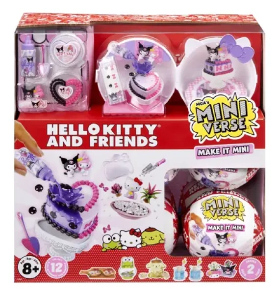 MGA Miniverse - Make it Mini Hello Kitty, séria 2, PDQ