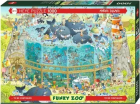 HEYE Puzzle Šialená ZOO: Expozícia Oceán