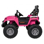 Mamido Elektrické autíčko Extreme Sport 4x4 s premenlivou veľkosťou ružové