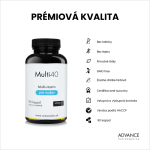 ADVANCE Multi40 pre mužov 90 kapsúl