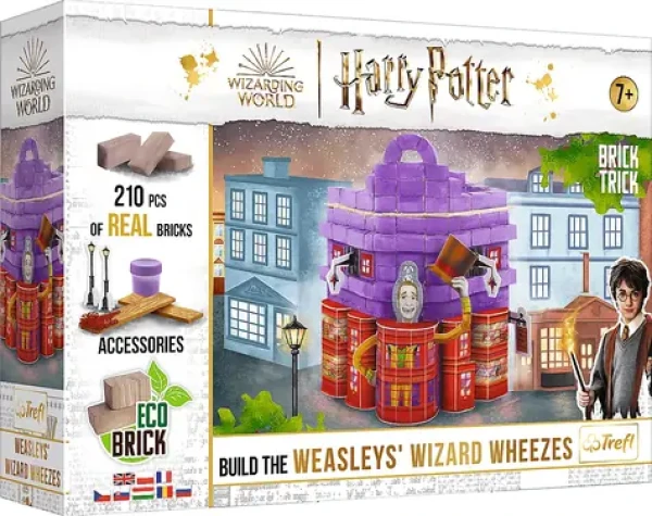 Trefl - Stavebnica - BRICK TRICK Harry Potter: Weasleyho kúzelnícke žartíky M