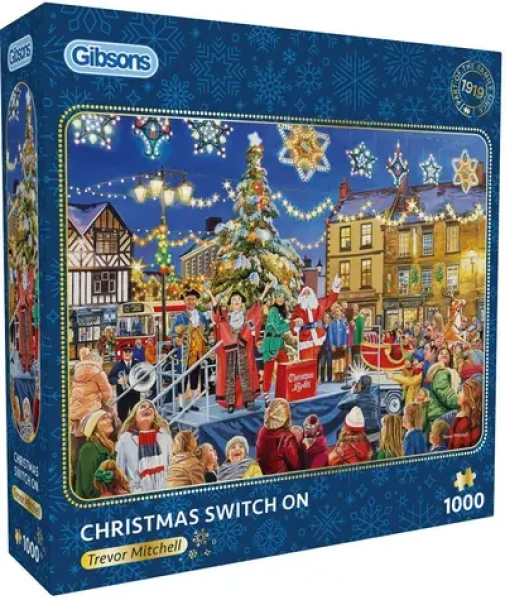 GIBSONS Puzzle Vianočné rozsvietenie