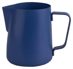 Rhinowares Teflónová kanvička na mlieko 360 ml modrá / Kanvička na mlieko / nepriľnavý povrch