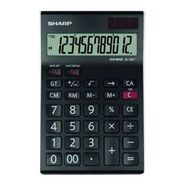Sharp EL125TWH biela / stolná kalkulačka / gift box (SH-EL125TWH)