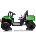 Mamido Mamido Detské elektrické autíčko UTV farmer 24V 4x200W zelené