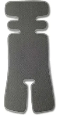 FreeON Univerzálna vložka do autosedačky a kočíka šedá (48716)