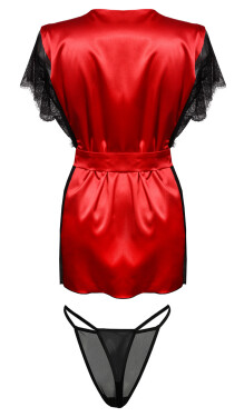 DKaren Housecoat Bridget Red
