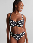 Swimwear Black Sand Balcony Bikini black sand print SW1722A 80F