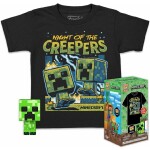 Funko Pocket POPTee: Minecraft - Blue Creeper(M)