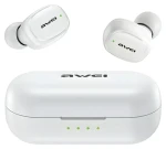 Awei T13 Pre biele / Bezdrôtové slúchadlá / TWS / Bluetooth 5.1 / dobíjacie púzdro (Awe000177)
