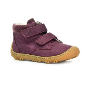Ricosta Nico fialové zimné barefoot topánky 26 EUR