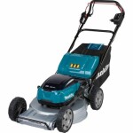 Makita DLM533PT4 / Akumulátorová kosačka na trávu / 18V x 2 / Šírka záberu 53.4 cm / kôš 70 L / 2x 5.0 Ah (DLM533PT4)