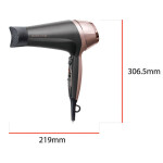 Remington D5706 CurlStraight / Fén na vlasy / 2200 W / čierna (D5706)