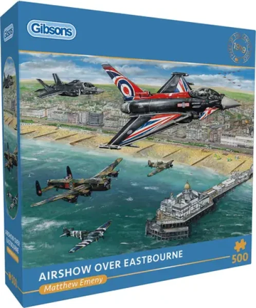 GIBSONS Puzzle Letecká šou NAD Eastbourne