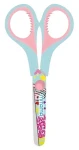 Mitama Good Vibes tyrkysová/ružová / Detské nožnice / 13 cm / zaoblené čepele (61286-90167)