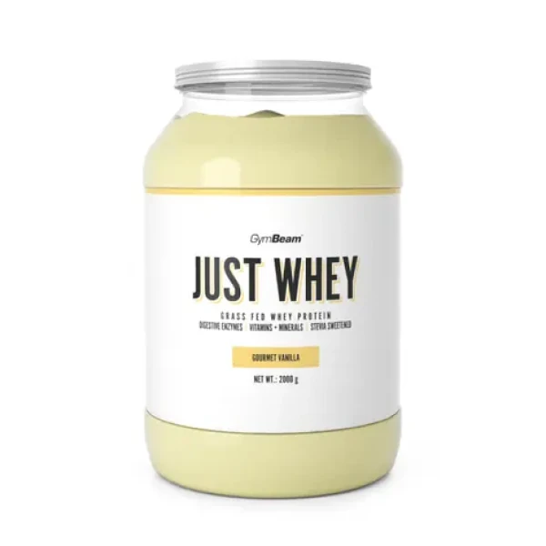 Just Whey Grass-Fed Proteín - GymBeam (gourmet vanilla, 2000 g) (28324-18-2000g-gourmetvanilla)