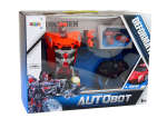 Mamido Auto Robot Transformátor 2v1 Pilot R/C diaľkové ovládanie oranžová