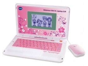 Vtech Glamour Girl XL Notebook E/R(weiß/rosa)