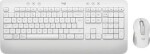 Logitech MK650 for Business biela / bezdrôtová klávesnica s myšou / DE layout / Bluetooth (920-011022)