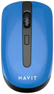 Havit HV-MS989GT modrá / Bezdrôtová optická myš / 800 - 1600 DPI / 4 tlačidlá / 2.4GHz (HV-MS989GT-bk-bl)