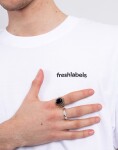 Freshlabels Lowercase Tee Uni White XS