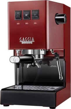 Gaggia RI9481/12 Classic Evo červená / Pákový kávovar / 1200W / 2.1 l / 15 bar / napeňovacia tryska (RI9481/12)