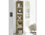 Rohový regál Corner Light, dub sonoma%