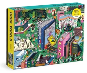 Galison Puzzle Knižný svet