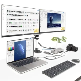 StarTech Thunderbolt 4 Multi-Display Dock / Dokovacia stanica / 2× HDMI + 2× DisplayPort / 7× USB / 2.5G LAN (132UE-TB4USB4DOCK)