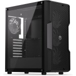 Endorfy Regnum 400 ARGB čierna / Mid tower / ATX / 4x 120mm / 2x USB 3.0 / mesh panel / priehľadná bočníce / bez zdroja (EY2A009)